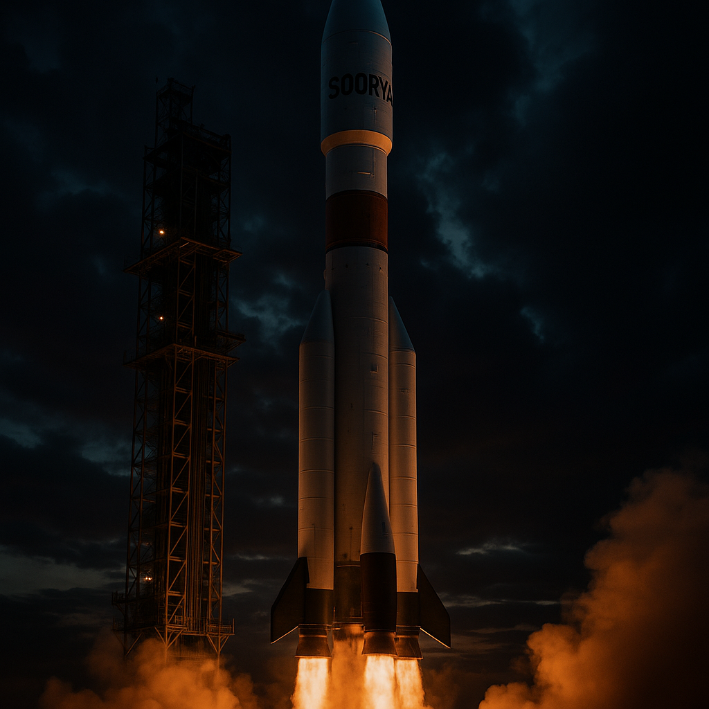 India’s Soorya Rocket: Taller Than Qutub Minar, Eco-Friendly, and Reusable!