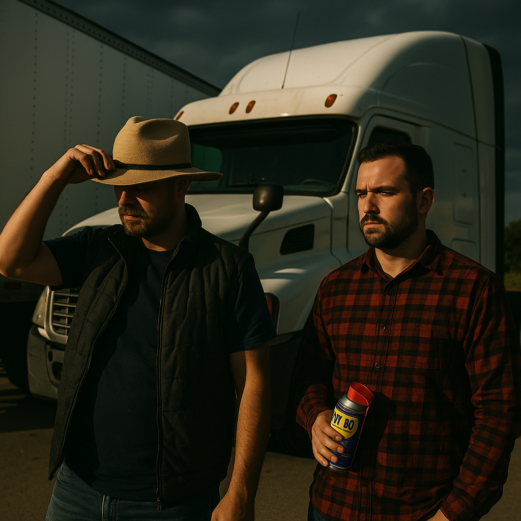 “Mastering Trucker Tetris: Expert Maneuvers and WD-40 Magic!”