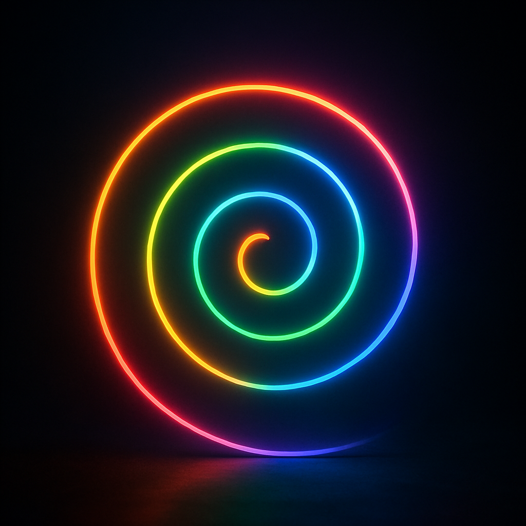 Create a Dazzling Python Turtle Rainbow Loop in Under a Minute! Perfect for Beginners!