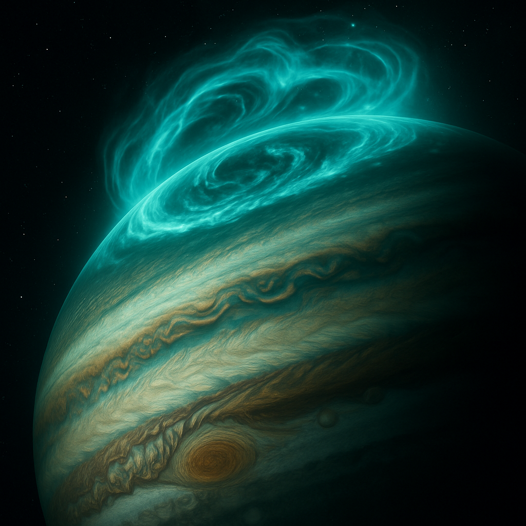 Juno Uncovers New Plasma Wave in Jupiter’s Auroras—A Space Exploration Breakthrough!