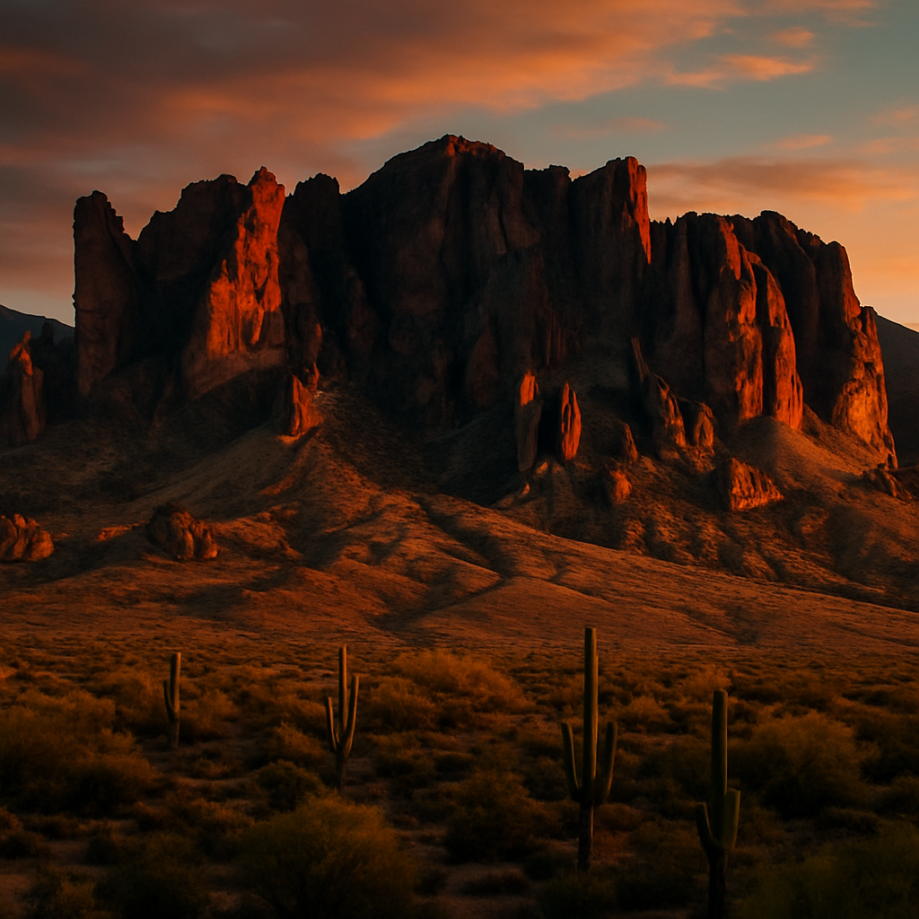 Exploring Superstition Mountains: Unraveling Mysteries & Legends of Hidden Treasures!
