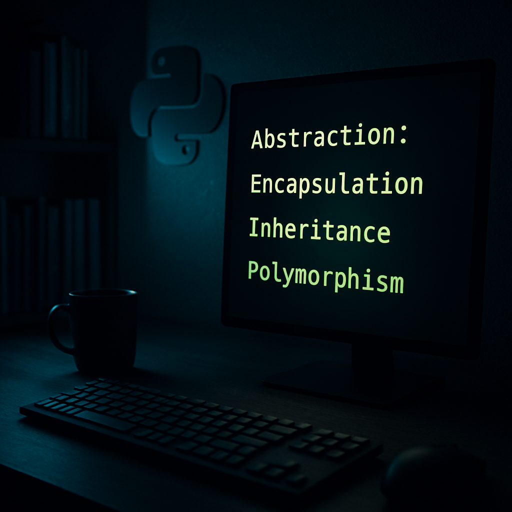 Master Python OOP: Learn Abstraction, Encapsulation, Inheritance & Polymorphism Today!