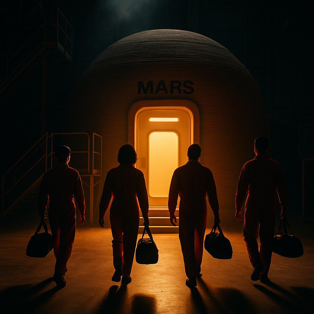 “Experience Mars on Earth: 4 Pioneers Start Year-Long Sim at NASA’s Mars Habitat!”