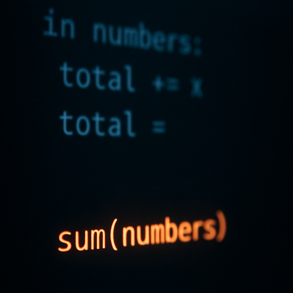 Boost Your Python Skills with This Quick Sum Trick!